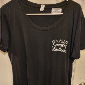 Country Ladies Scoop Neck Tee